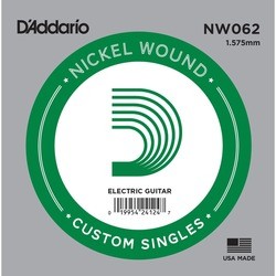 Струны DAddario Single XL Nickel Wound 62
