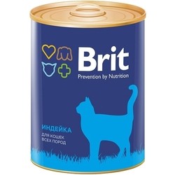Корм для кошек Brit Premium Canned with Turkey 0.34 kg