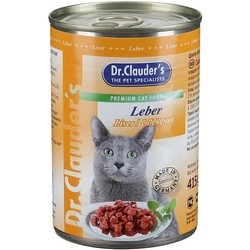 Корм для кошек Dr.Clauders Adult Cat Canned with Liver 0.415 kg