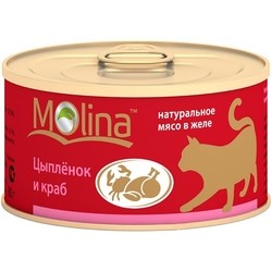 Корм для кошек Molina Adult Canned Chicken/Crab 0.08 kg