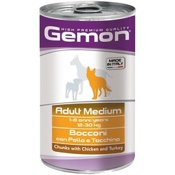 Корм для собак Gemon Adult Canned Medium Breed Chicken/Turkey 1.25 kg
