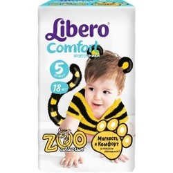 Подгузники Libero Comfort Zoo Collection 5 / 18 pcs