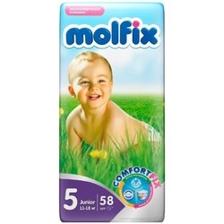Подгузники Molfix Comfort Fix 5 / 58 pcs