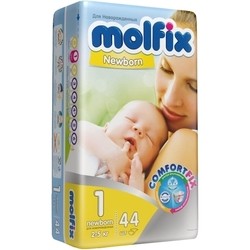 Подгузники Molfix Comfort Fix 1 / 44 pcs