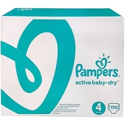Подгузники Pampers Active Baby-Dry 4 / 174 pcs