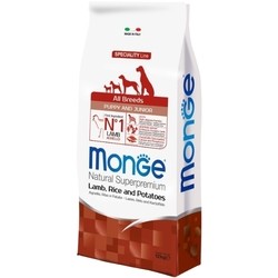 Корм для собак Monge Speciality All Breed Puppy/Junior Lamb/Rice/Potatoes 12 kg