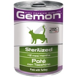 Корм для кошек Gemon Adult Canned Pate with Turkey 0.4 kg