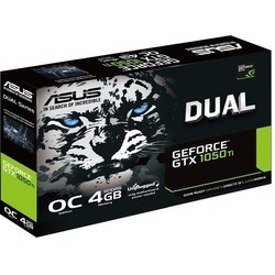 Видеокарта Asus GeForce GTX 1050 Ti DUAL-GTX1050TI-O4G
