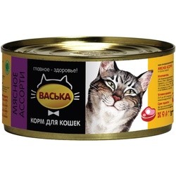 Корм для кошек Vaska Adult Cat Canned with Cold Cuts 0.325 kg