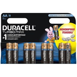 Аккумуляторная батарейка Duracell 8xAA Turbo Max MX1500