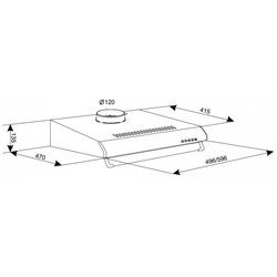 Вытяжка ELEYUS City 60 WH