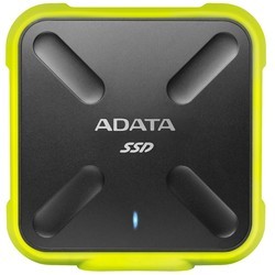 SSD накопитель A-Data ASD700-256GU3-CBK (желтый)