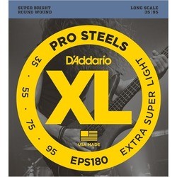Струны DAddario XL ProSteels Bass 35-95