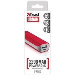 Powerbank аккумулятор Trust Primo Power Bank 2200
