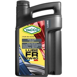 Моторное масло Yacco Lube FR 5W-40 5L