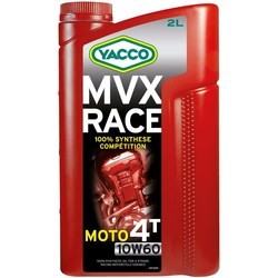 Моторное масло Yacco MVX Race 10W-60 2L