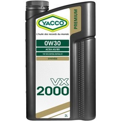 Моторное масло Yacco VX 2000 0W-30 2L