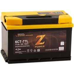 Автоаккумуляторы ZPower Standard 6CT-77L