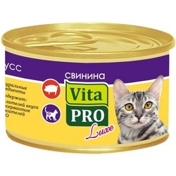 Корм для кошек VitaPro Luxe Sterilised Pork Mousse 0.085 kg