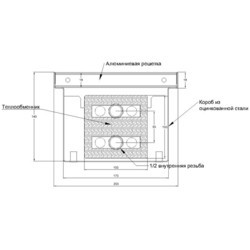 Радиаторы отопления iTermic ITTZG 140/600/245