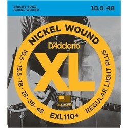 Струны DAddario XL Nickel Wound Plus 10.5-48