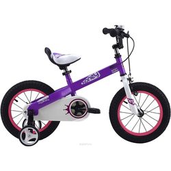 Детский велосипед Royal Baby Honey Steel 14 (фиолетовый)