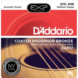 Струны DAddario EXP Coated Phosphor Bronze 13-56