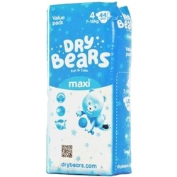 Подгузники Dry Bears Fun And Care 4 / 44 pcs