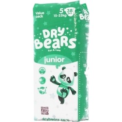 Подгузники Dry Bears Fun And Care 5 / 38 pcs