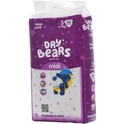 Подгузники Dry Bears Soft And Thin 3 / 48 pcs