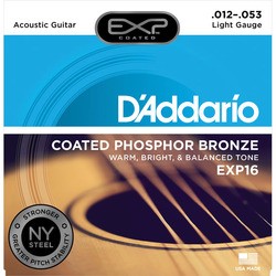 Струны DAddario EXP Coated Phosphor Bronze 12-53