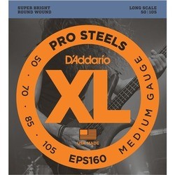 Струны DAddario XL ProSteels Bass 50-105