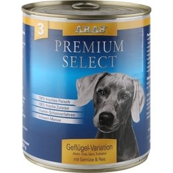 Корм для собак ARAS Premium Select Canned with Poultry/Vegetable 0.82 kg