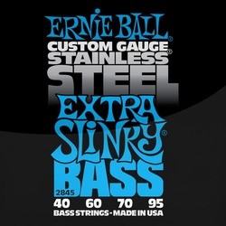Струны Ernie Ball Slinky Stainless Steel Bass 40-95