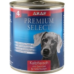 Корм для собак ARAS Premium Select Canned with Veal/Vegetable 0.82 kg