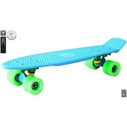 Скейтборд Y-Scoo Fishskateboard 22 (серый)