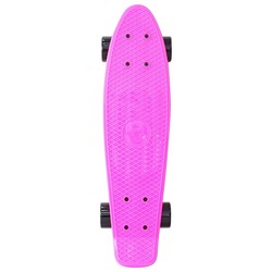 Скейтборд Y-Scoo Fishskateboard 22 (розовый)