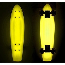 Скейтборд Y-Scoo Big Fishskateboard Glow 27 (желтый)
