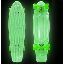Скейтборд Y-Scoo Big Fishskateboard Glow 27 (синий)