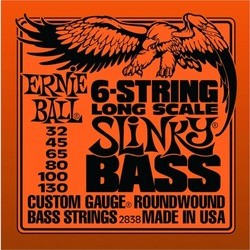 Струны Ernie Ball Slinky Nickel Wound Bass 32-130