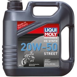Моторное масло Liqui Moly Motorbike HD Synth Street 20W-50 4L