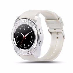Носимый гаджет Smart Watch Smart V8 (белый)