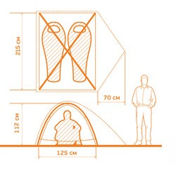 Палатка Turbat Runa 2