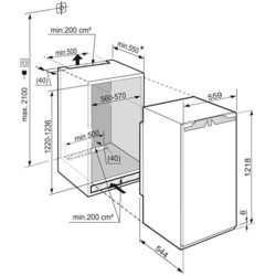 Встраиваемый холодильник Liebherr IK 2364