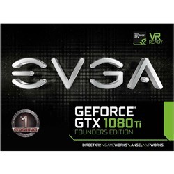 Видеокарта EVGA GeForce GTX 1080 Ti 11G-P4-6390-KR