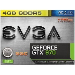 Видеокарта EVGA GeForce GTX 970 04G-P4-3979-KB