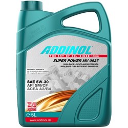 Моторное масло Addinol Super Power MV 0537 5W-30 5L