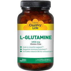 Аминокислоты Country Life L-Glutamine 30 tab