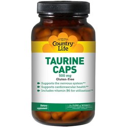 Аминокислоты Country Life Taurine Caps 50 cap