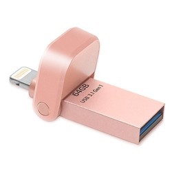 USB Flash (флешка) A-Data AI920 32Gb (золотистый)